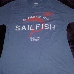 Men's t-shirt sailfish large